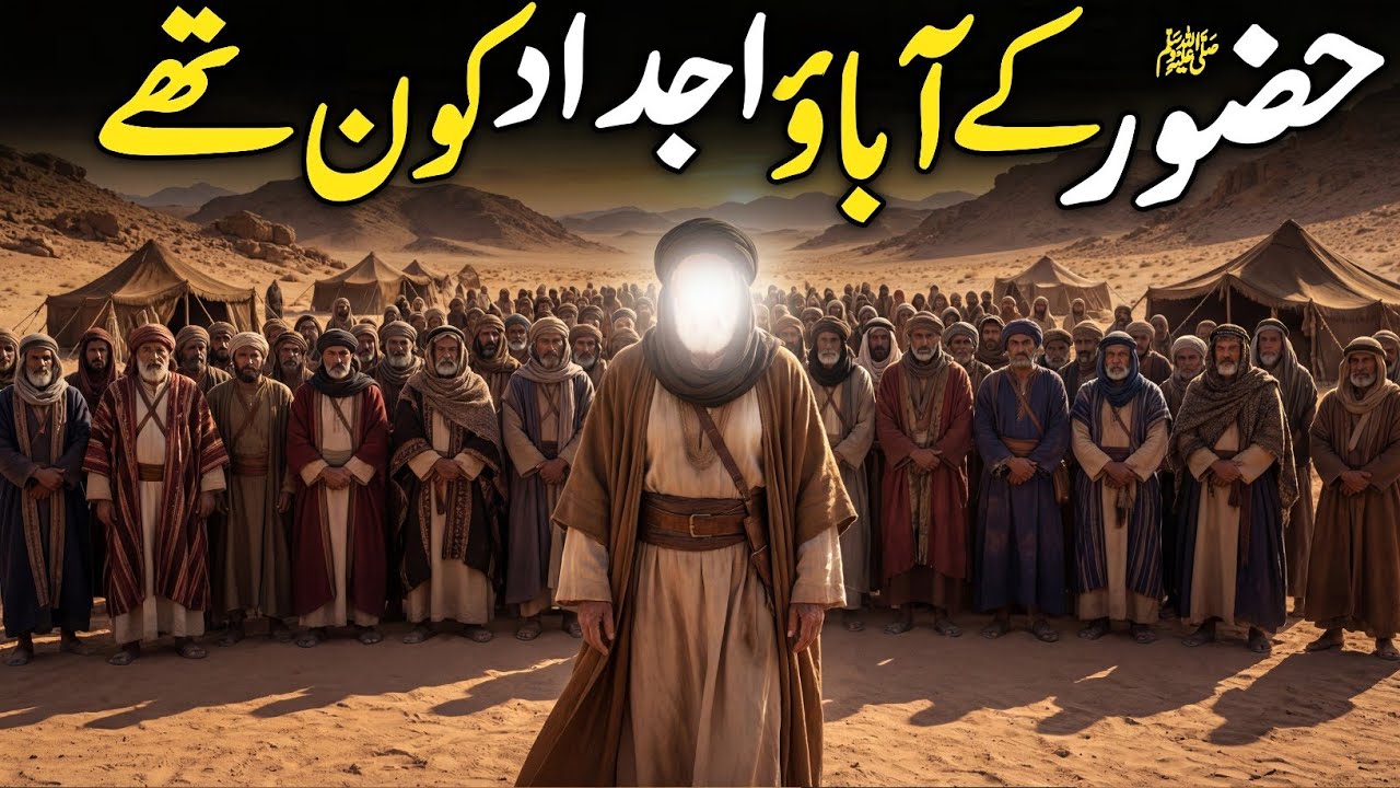 Hazrat Muhammad SAW ke Abao Ajdad Kon Thay | aur Kahan Se Aaye? | Islamic History | Islamic Waqiy 