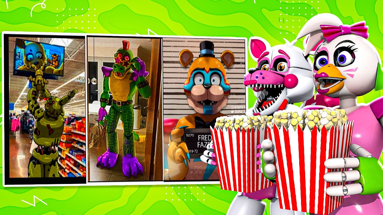 Reacting To Five Nights At Freddys | Fnaf Memes