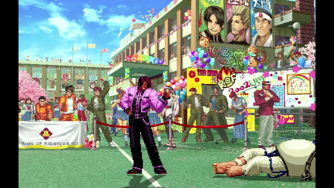 (PS2 60fps) KOF 2002 UM Endless #3 - Kyo color edit: 
