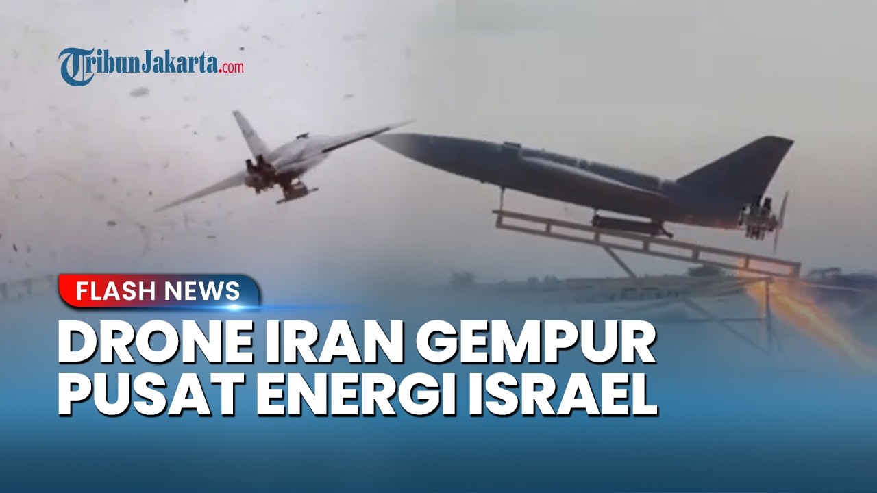 Pukulan Telak Tel Aviv! Kilang Minyak & Gas hingga Depot BBM Israel Habis Dibakar Drone