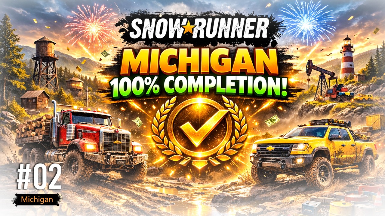 SnowRunner Season 100% Grind | Michigan – ep.02