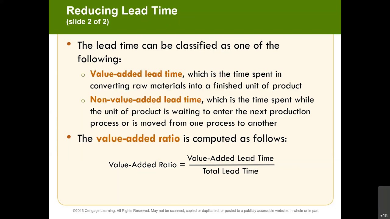 Lean Principles, Lean Accounting, and Activity Analysis