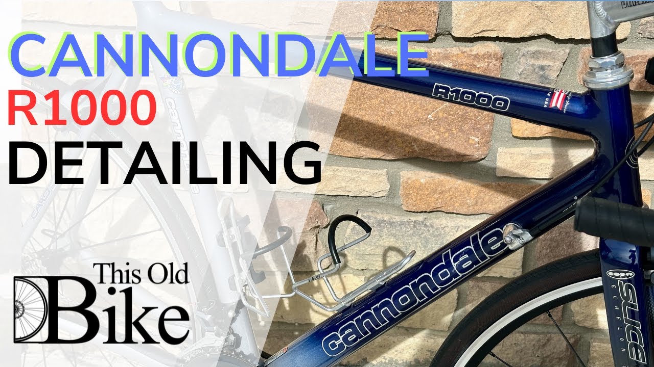 UNBELIEVABLE Cannondale R1000 Transformation! Detailing Masterclass