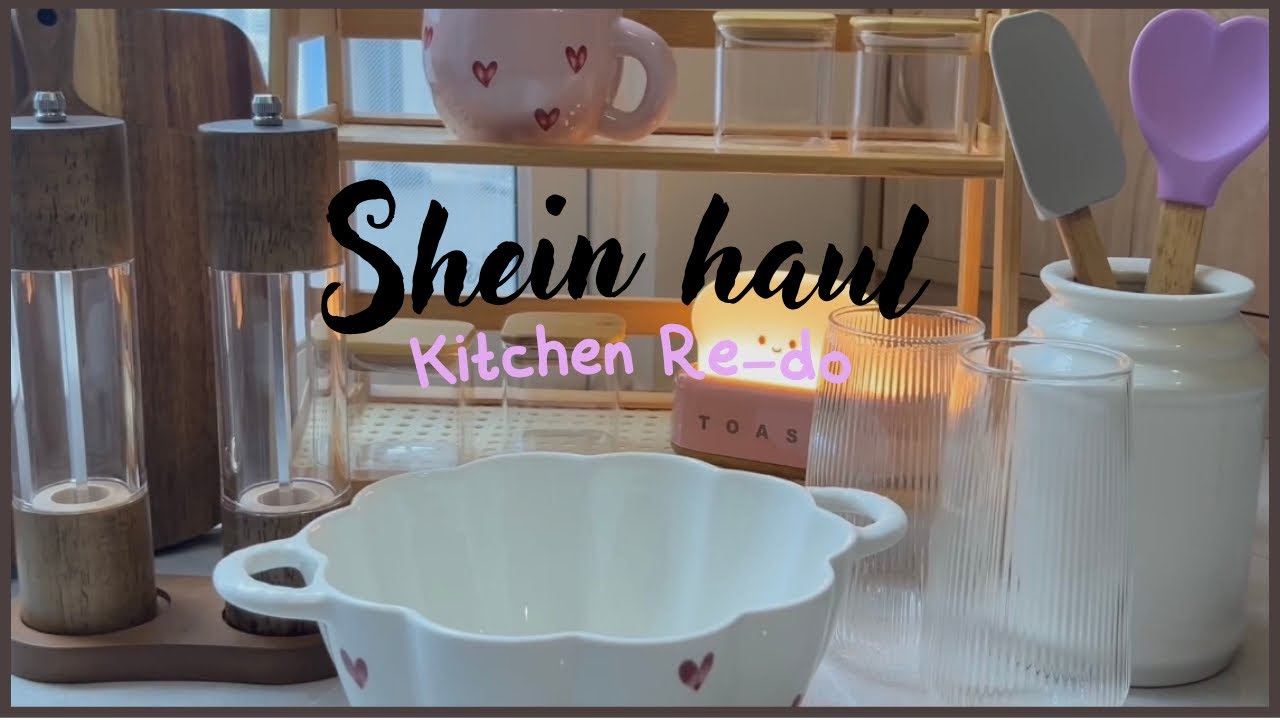 Let's Transform my Kitchen 🥹| Budget friendly SHEIN haul 🛍️ 