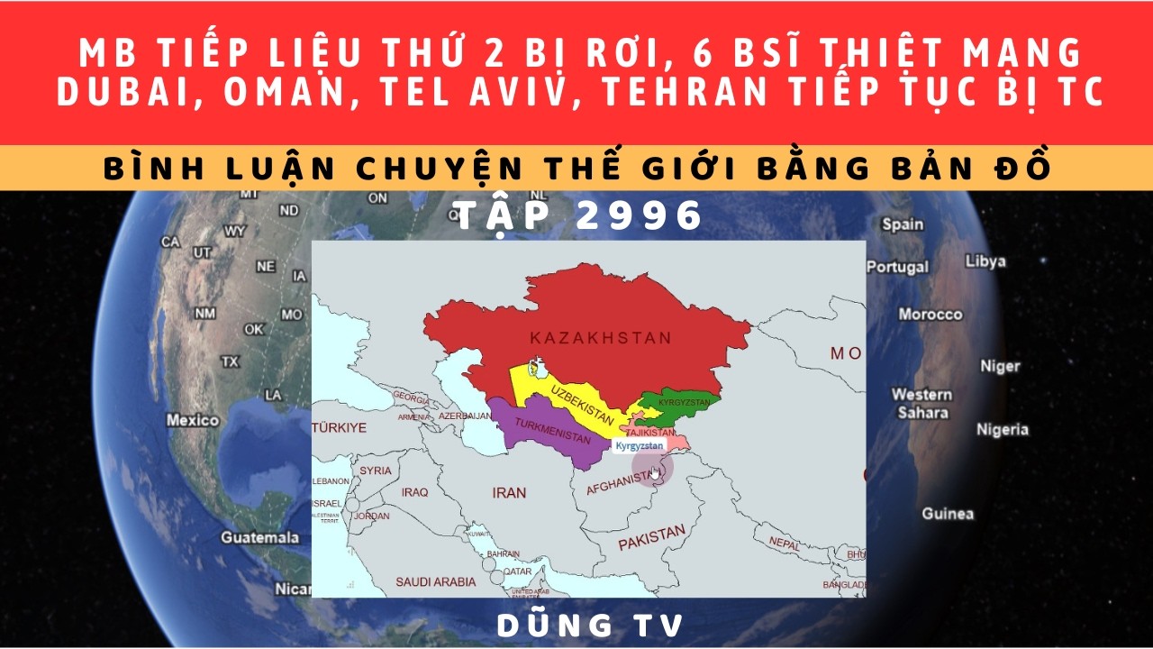 Tập 2996. Tấn công soái hạm Mẽo Simson.MB tiếp liệu thứ2 rơi.Tehran bị k kích lớn.California bình an