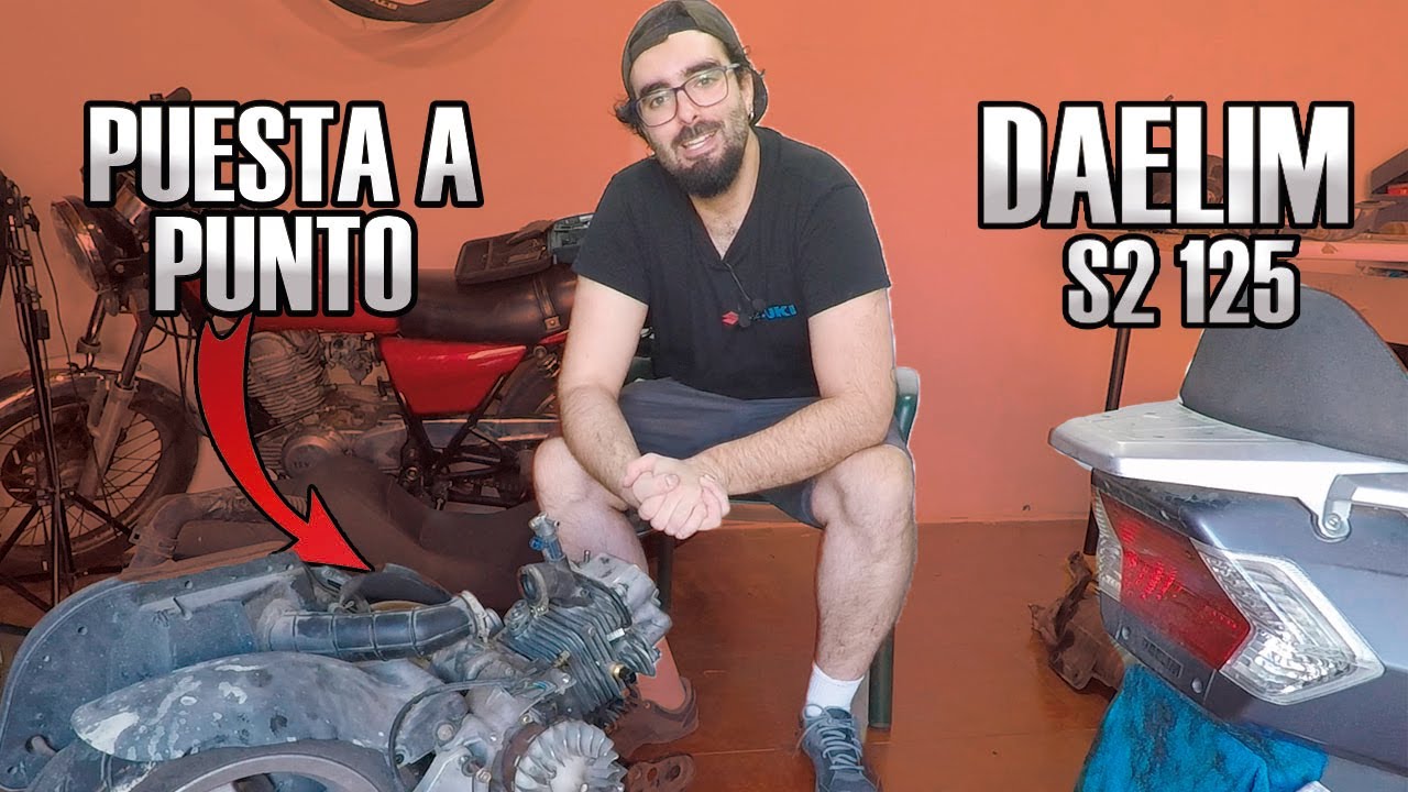 Eliminando la CARBONILLA del motor y PUESTA A PUNTO | Proyecto Daelim S2 125