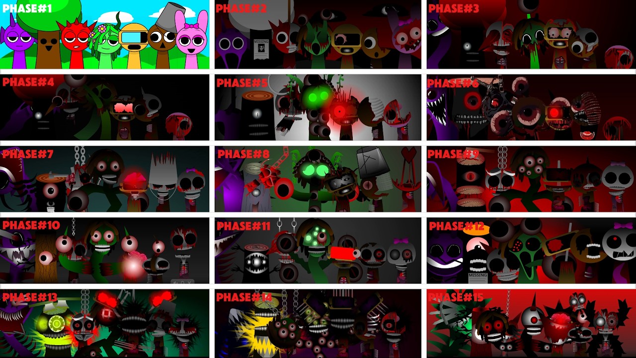 Fun Time!” - Incredibox Sprunki Mix | Mix All Characters || From Stage 1 To Stage 15 Part 571