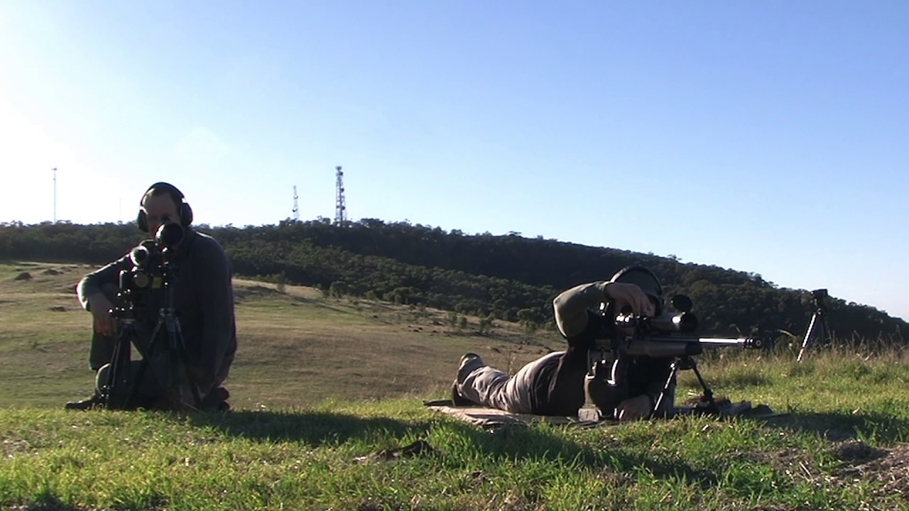 SAKO 85 .223 at 1242 yards (Sam on the trigger)
