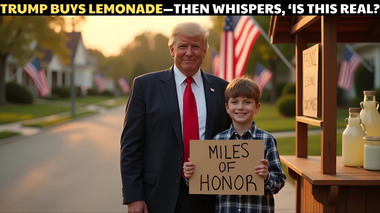 A Child’s Bold Question Halts Trump’s Speech in Its Tracks