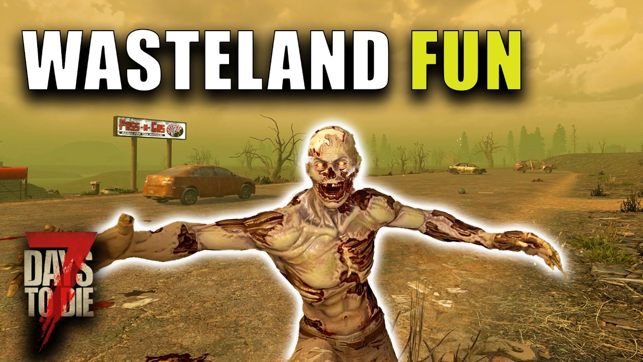 Снайперская стрельба в Пустоши - Возрождение выживания - 7 Days To Die 2.5