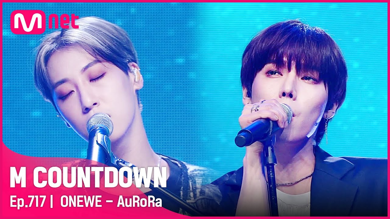 [ONEWE - AuRoRa] KPOP TV Show | #엠카운트다운 EP.717 | Mnet 210708 방송