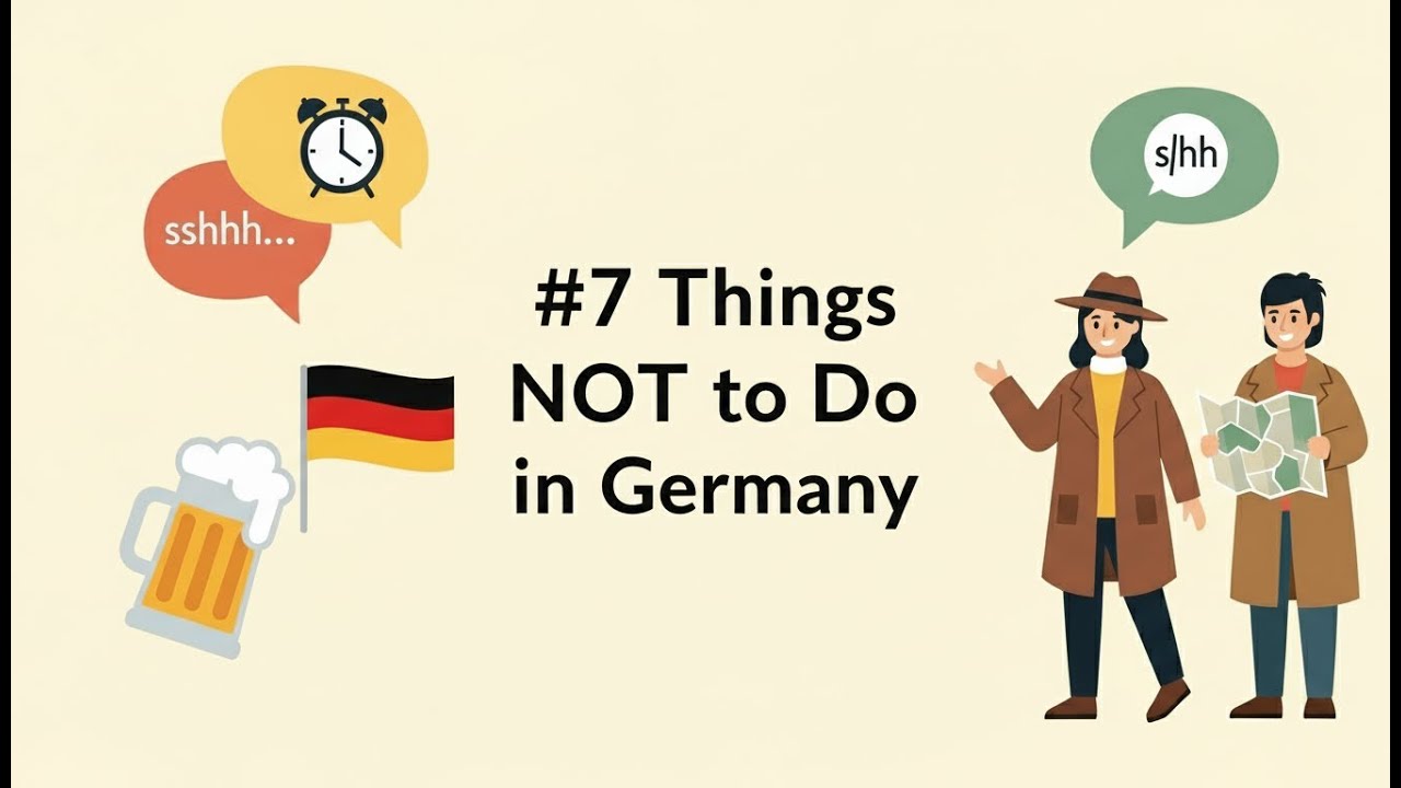 7 Things You Should NEVER Do in Germany 🇩🇪B1-B2 