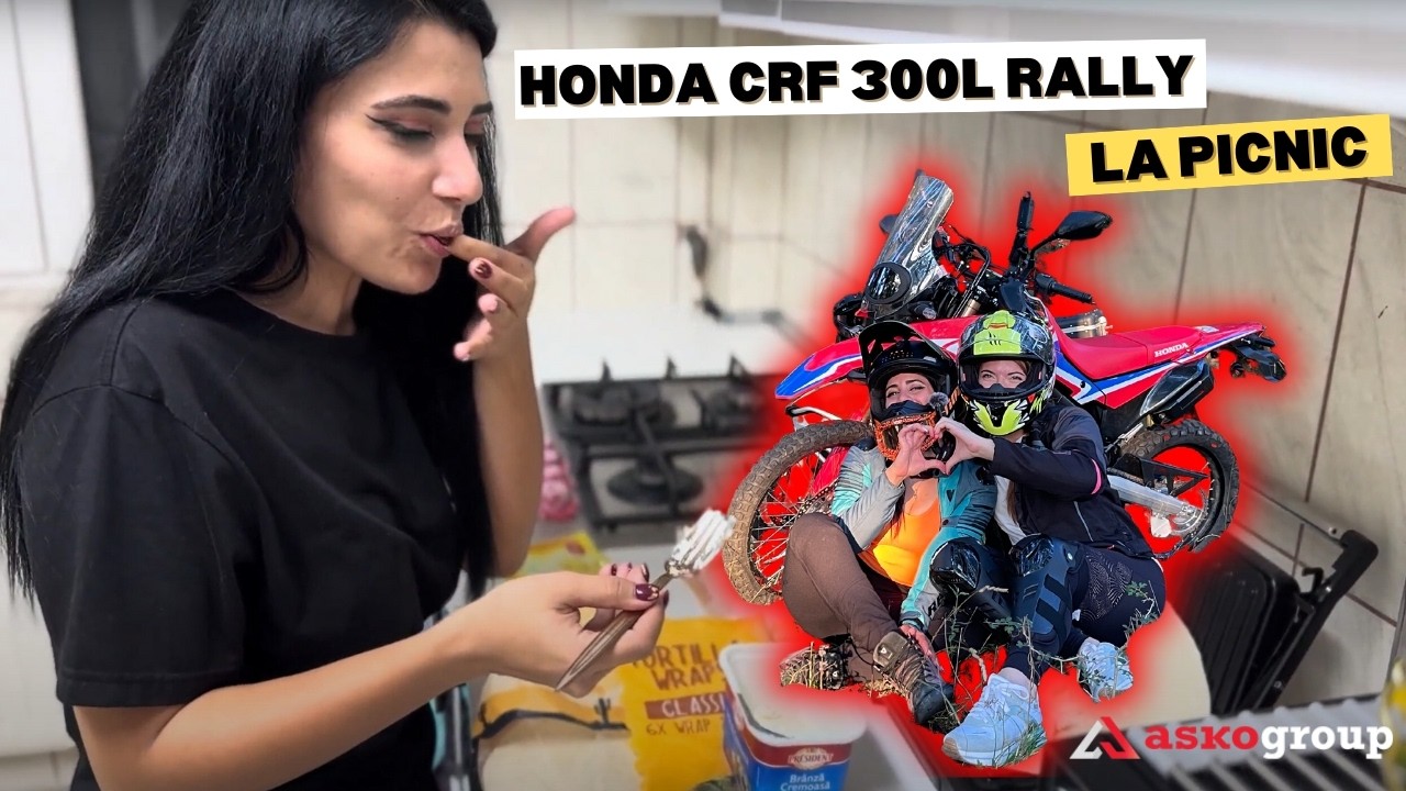 Picnic Adventure with Honda CRF 300L Rally | O Experiență Complet Diferită!