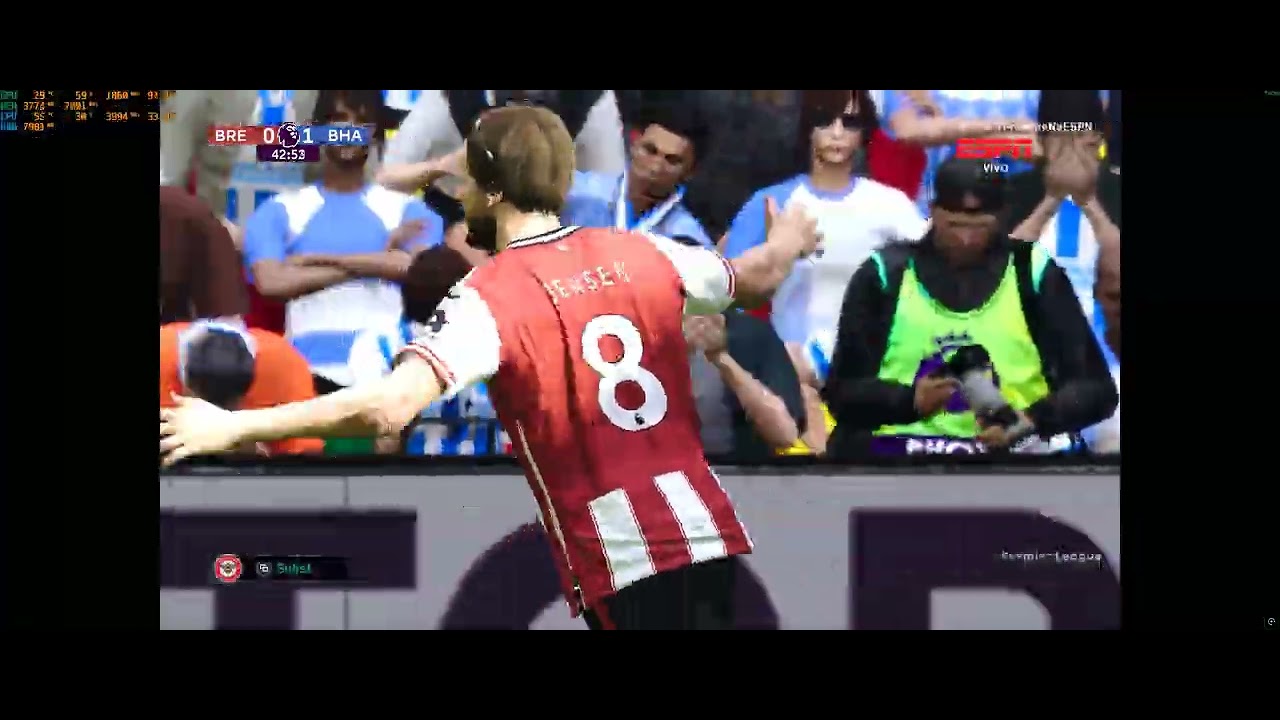 Premier League 25/26 Brentford x Brighton no Pes