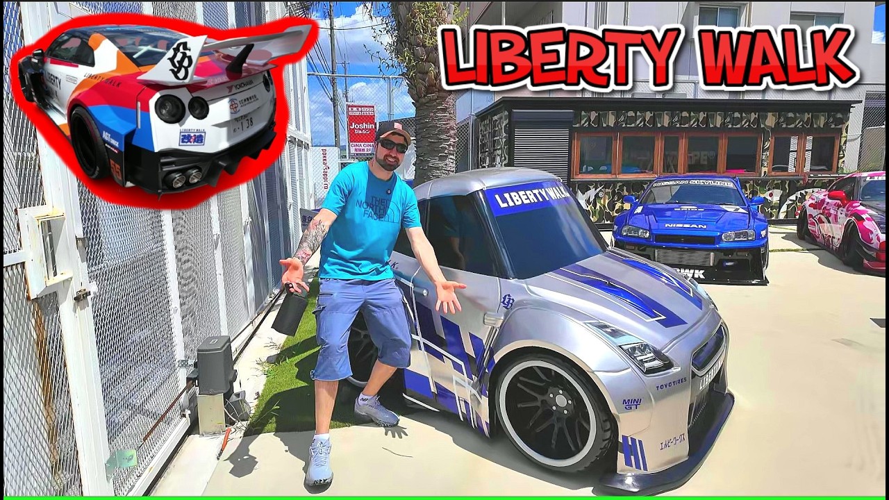 VISITING THE LIBERTY WALK HEADQUARTERS