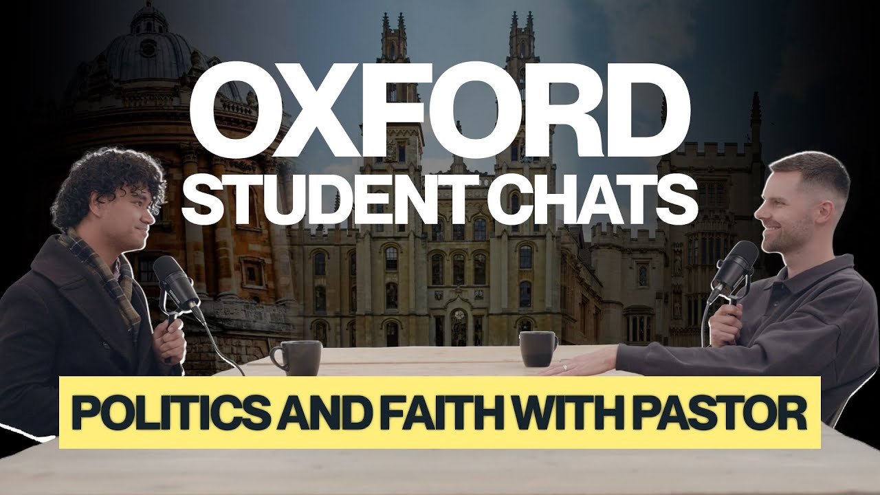 Джон Александр, основатель организации Turning Point Oxford, беседует с пастором Кейденом.