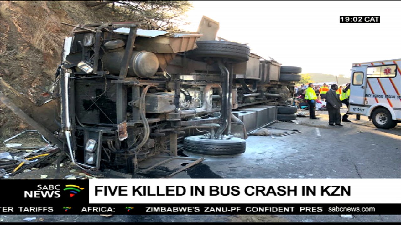 Investigations on cause of KZN bus crash that killed 5 are underway