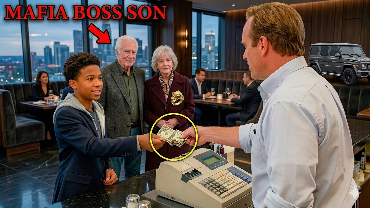 Black Teens Pays for an Elderly Couple’s Meal, Not Knowing Their Son Is the Most Feared Mafia Boss