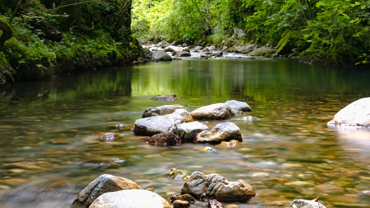 il suono del torrente, rilassamento profondo