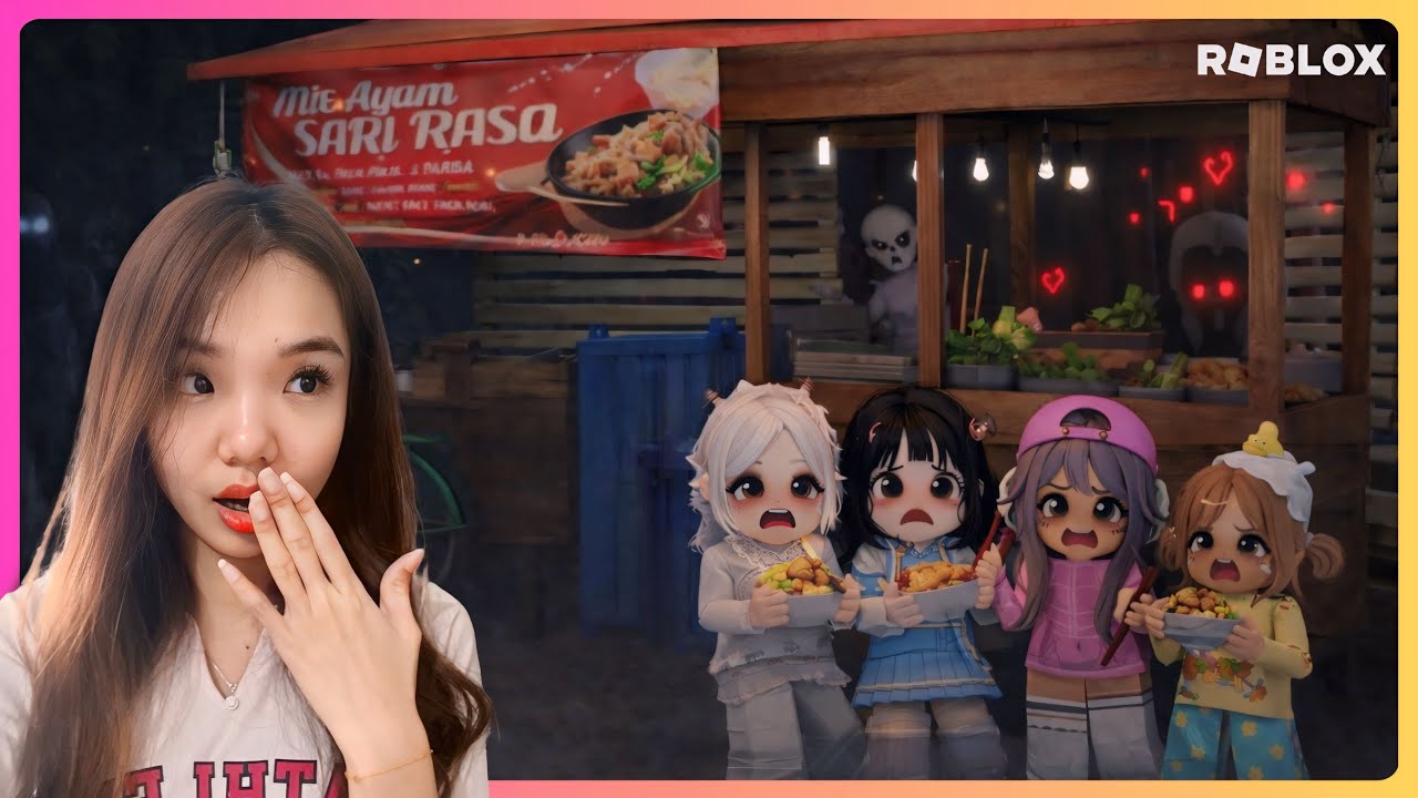 KITA MENCOBA JUALAN MIE AYAM, TAPI... || Mie Ayam Sidoarjo Anomalies - Roblox Indonesia