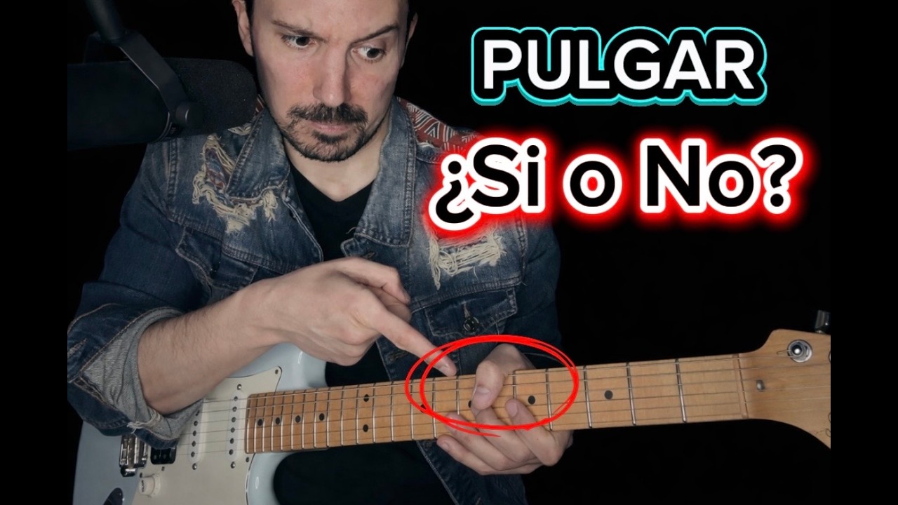 ¿Estas usando MAL el pulgar?