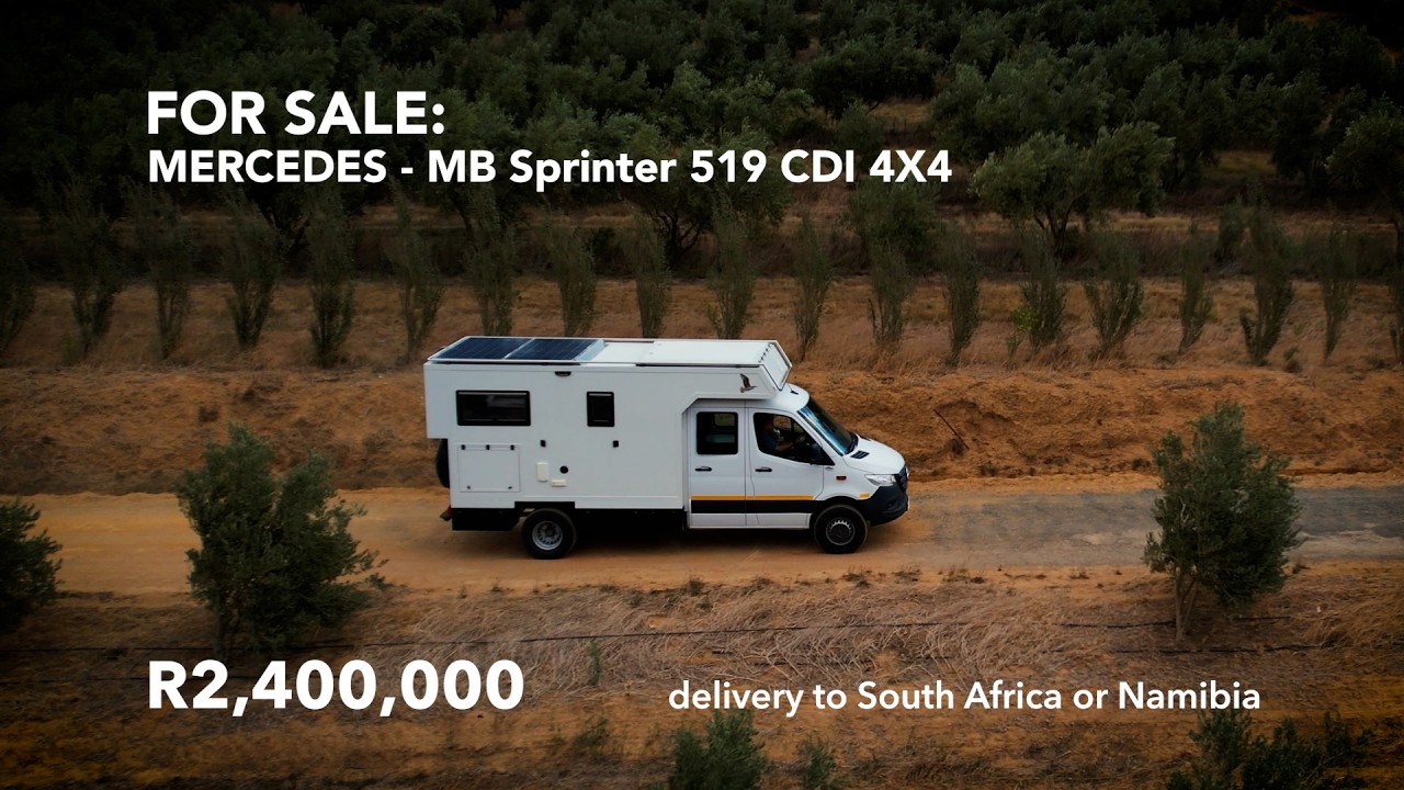 The Ultimate African Explorer: Rare V6 Manual Mercedes-Benz 519 CDI 4x4 [Full Tour]