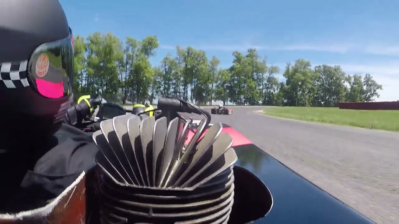 Eric harper in a Bstock laydown enduro at mid Ohio