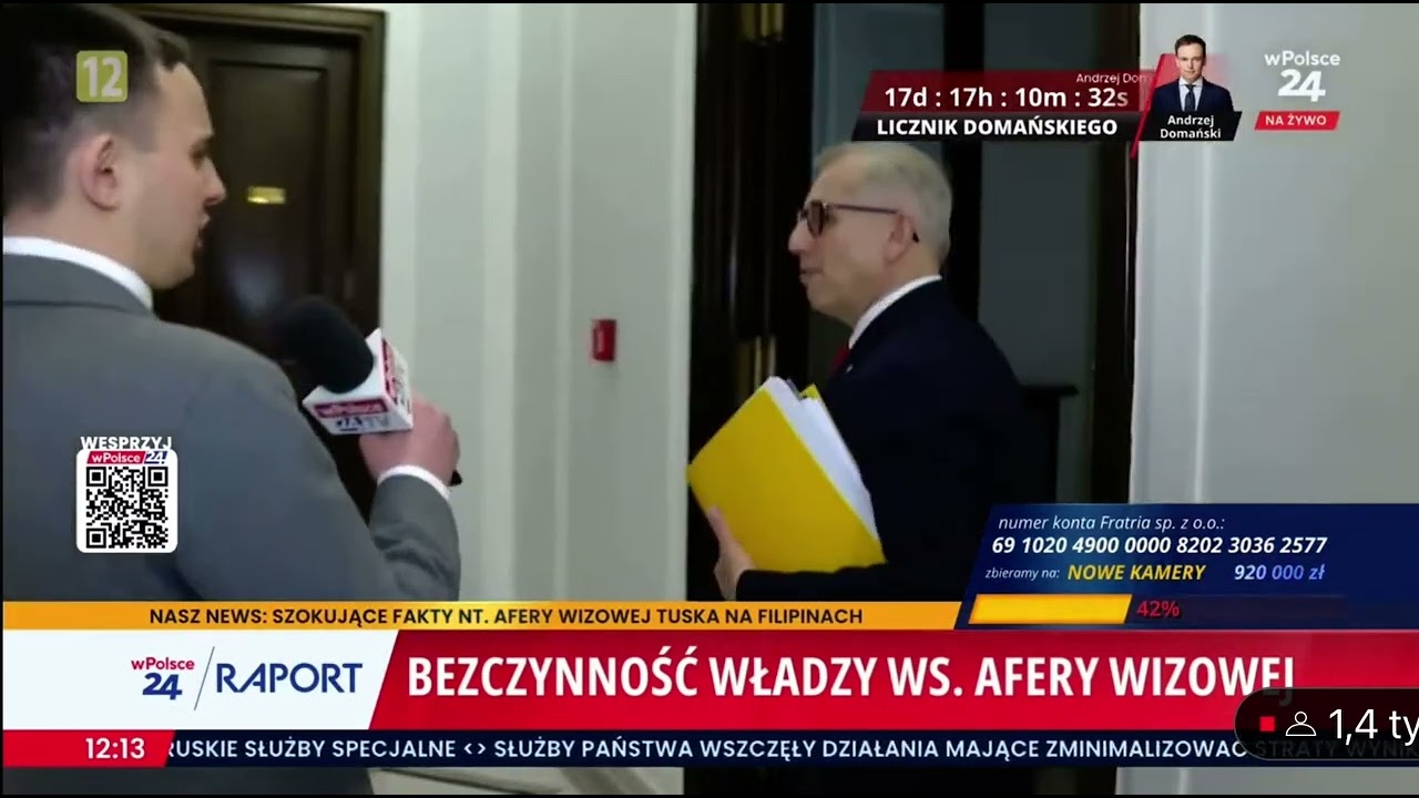 Senator Kwiatkowski ucieka przed reporterem wPolsce24. Brak odpowiedzi na pytania o aferę wizową