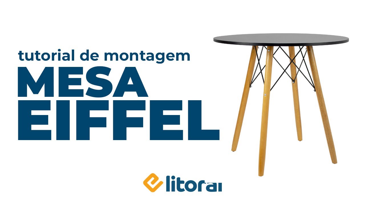 Manual de Montagem - Mesa Eiffel | E-Litoral