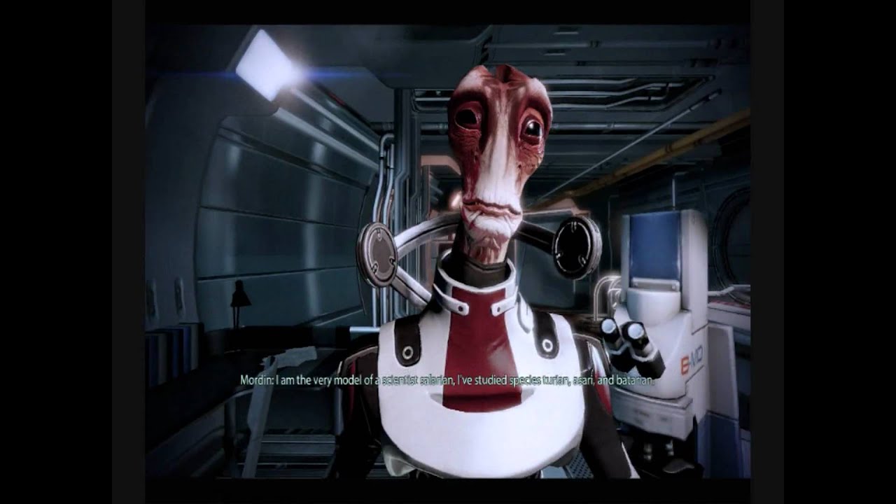Mordin Sings Scientist Salarian