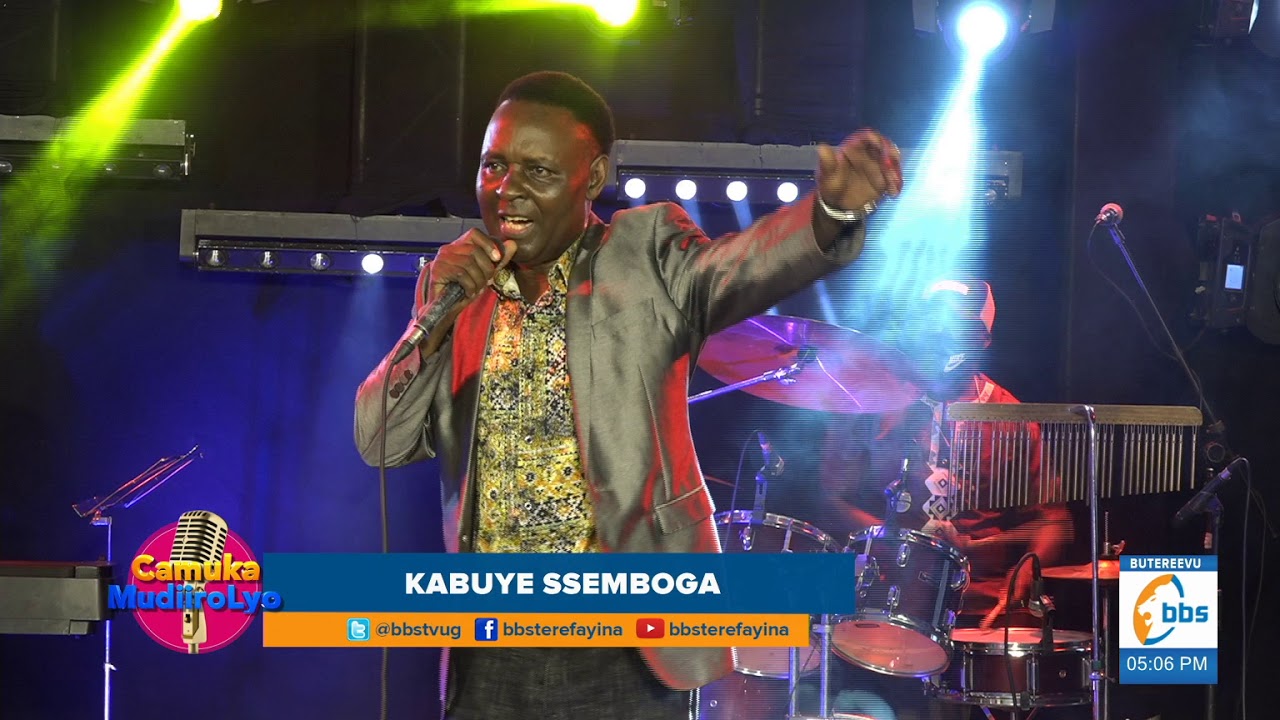 Kabuye Ssemboga performance at camuka live band show