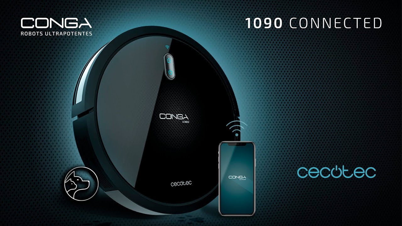 Robot aspirador Conga 1090 Connected | Conecta con la ultrapotencia