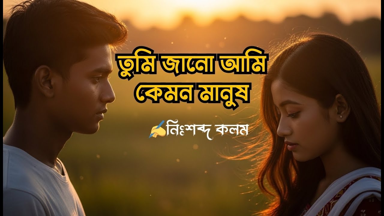 তুমি জানো আমি কেমন মানুষ — হৃদয় ছুঁয়ে যাওয়া গভীর অনুভব | Bangla Emotional Poetry Recitation