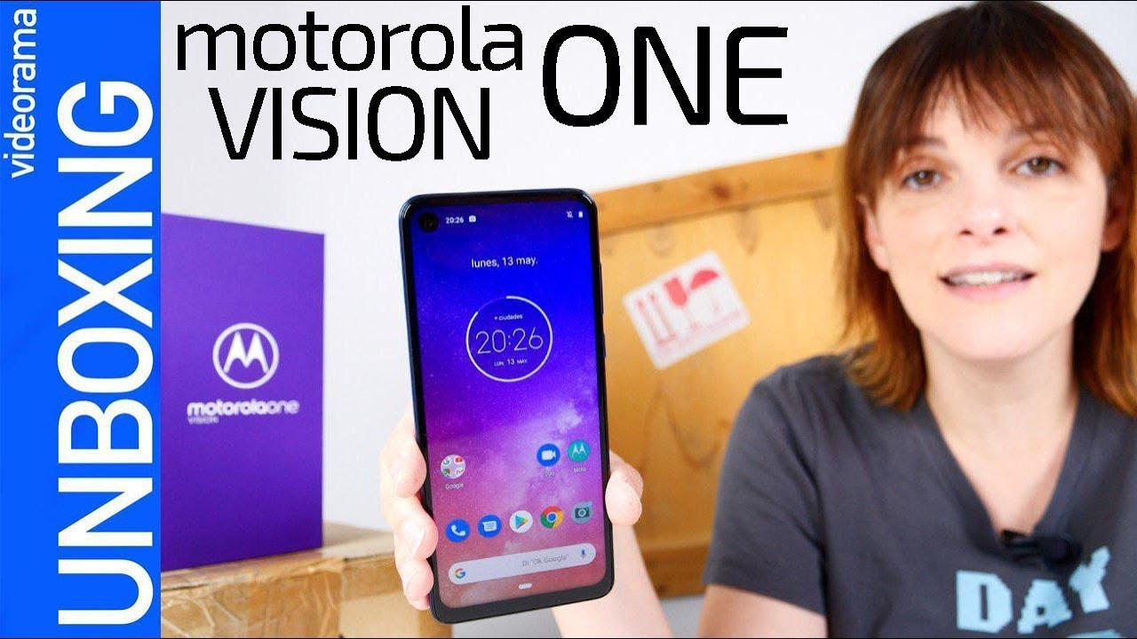 Motorola ONE Vision unboxing -SORPRENDENTE cámara