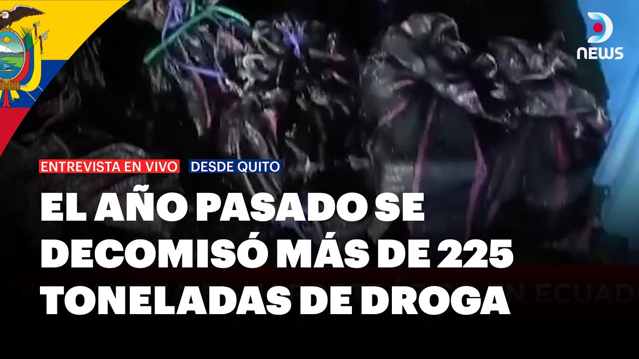 Lucha contra el narcotráfico en Ecuador | DNews