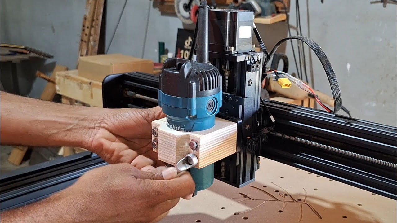 Turbinei minha router cnc com a tupia!