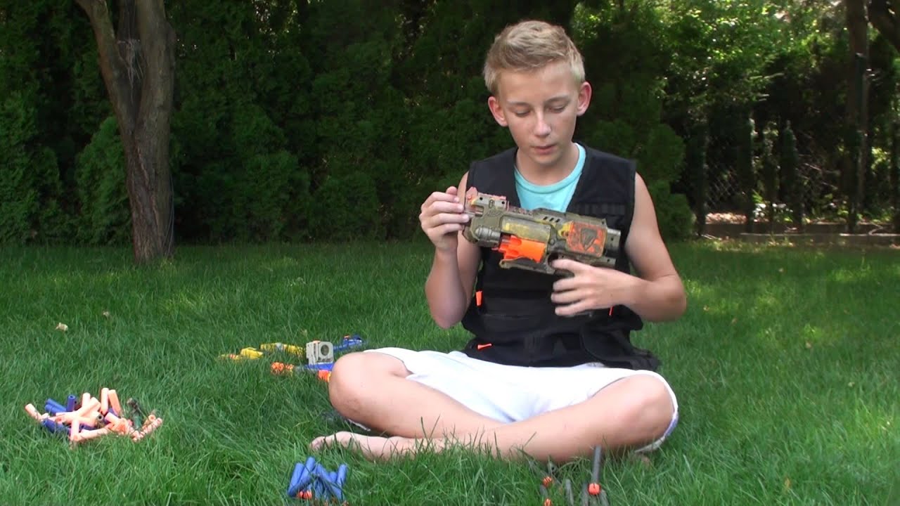 Recenzja porownawcza Nerf Baricade Ev-10 i Nerf Elite Stocade