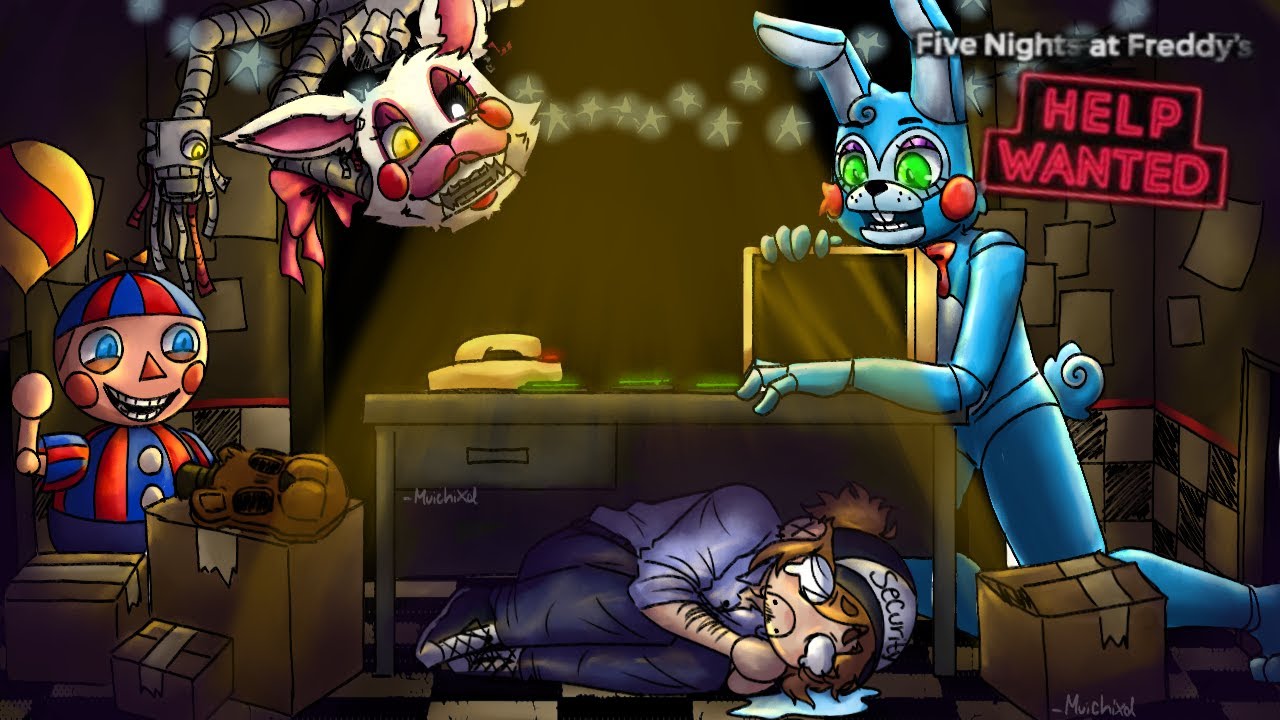 Help wanted lets play [Fnaf 2] II part 2