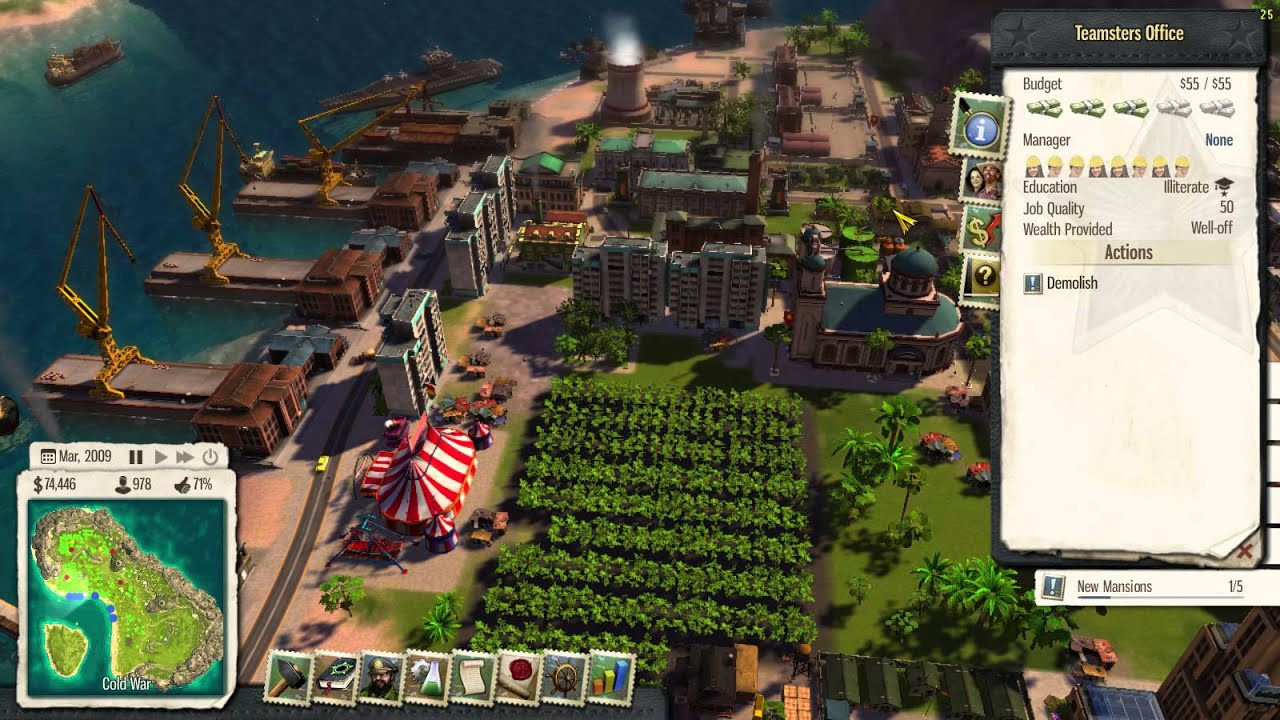 Tropico 5 Construction Bug (Help)