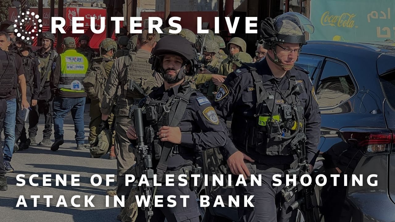 LIVE: Scene of Palestinian shooting attack in West Bank