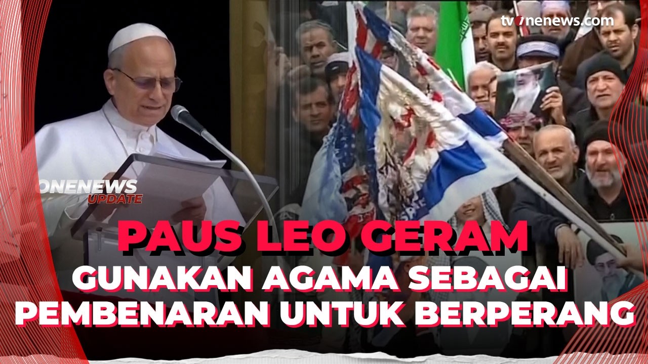 Paus Leo Serukan Gencatan Senjata Pada Konflik Timur Tengah | OneNews Update