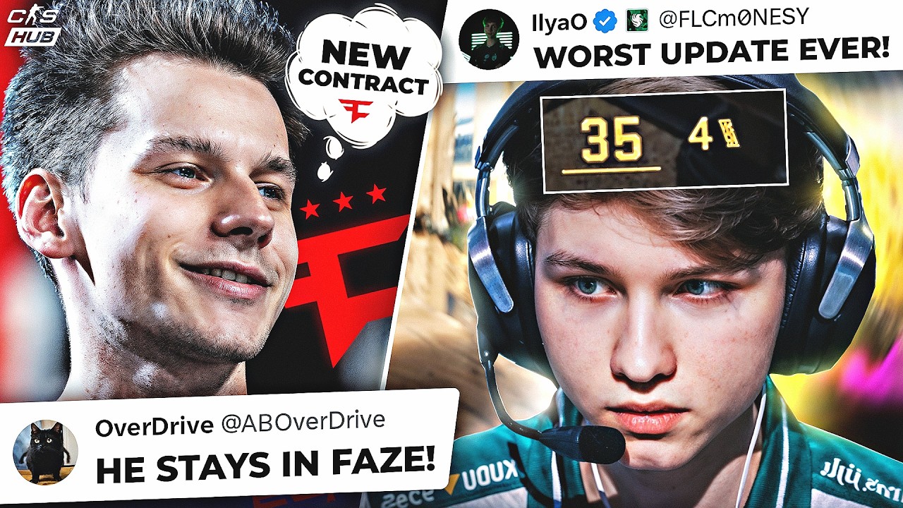 FROZEN TO STAY IN FAZE? THE MOST CONTROVERSIAL CS UPDATE! WILL ASH COACH FAZE? CS NEWS, BLAST