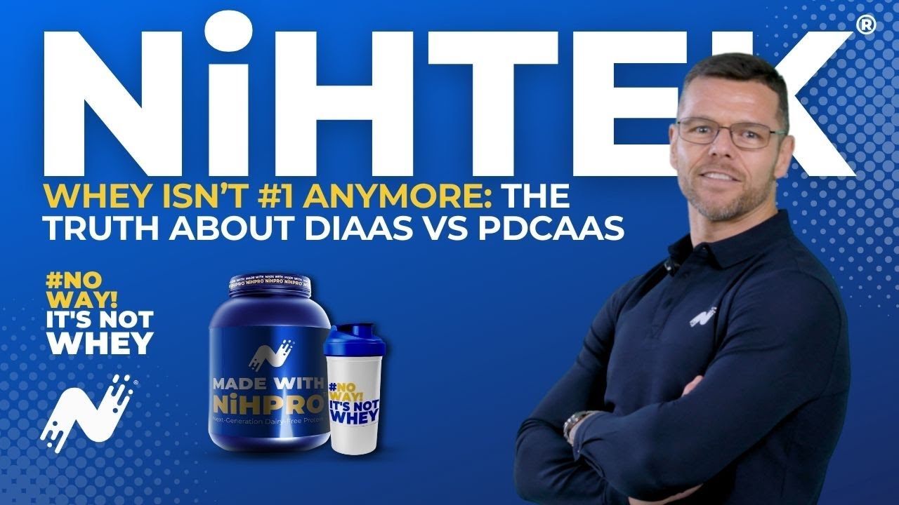 DIAAS vs PDCAAS Explained: The Future of Protein Evaluation with NiHTEK&reg;️