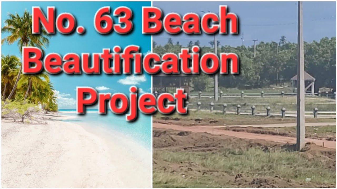 Beautification of the No. 63 Beach in Berbice || Guyana 🇬🇾