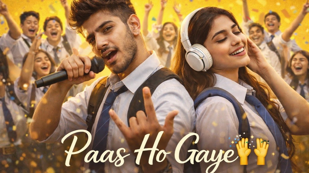 Paas Ho Gaye 🔥 | Bollywood Hindi Rap Fusion Party Song | Exam Pass Celebration Anthem