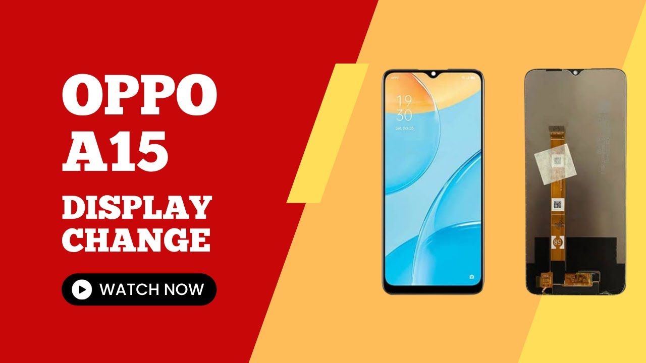 Oppo A15 Combo display change