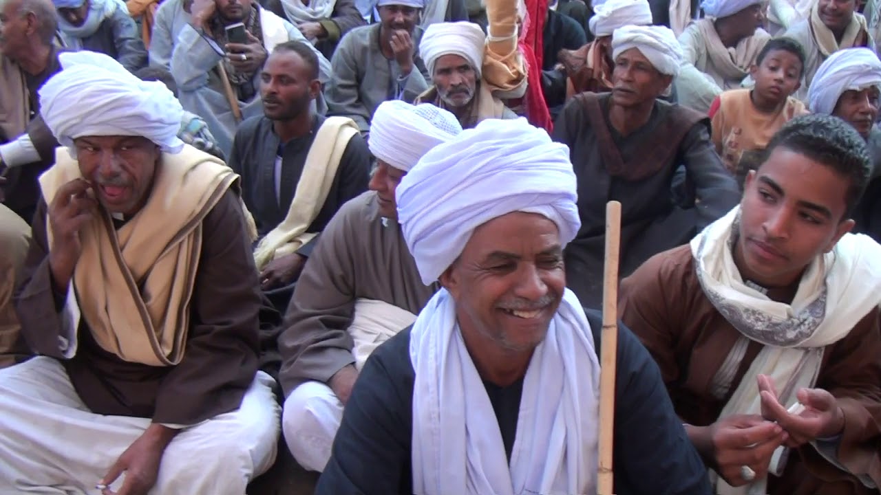 حصريا المزمار و فن العصا و التحطيب من أمهر لاعبي العصا فرحة العمدة رمضان بكير بالسباعية الجزء الثاني