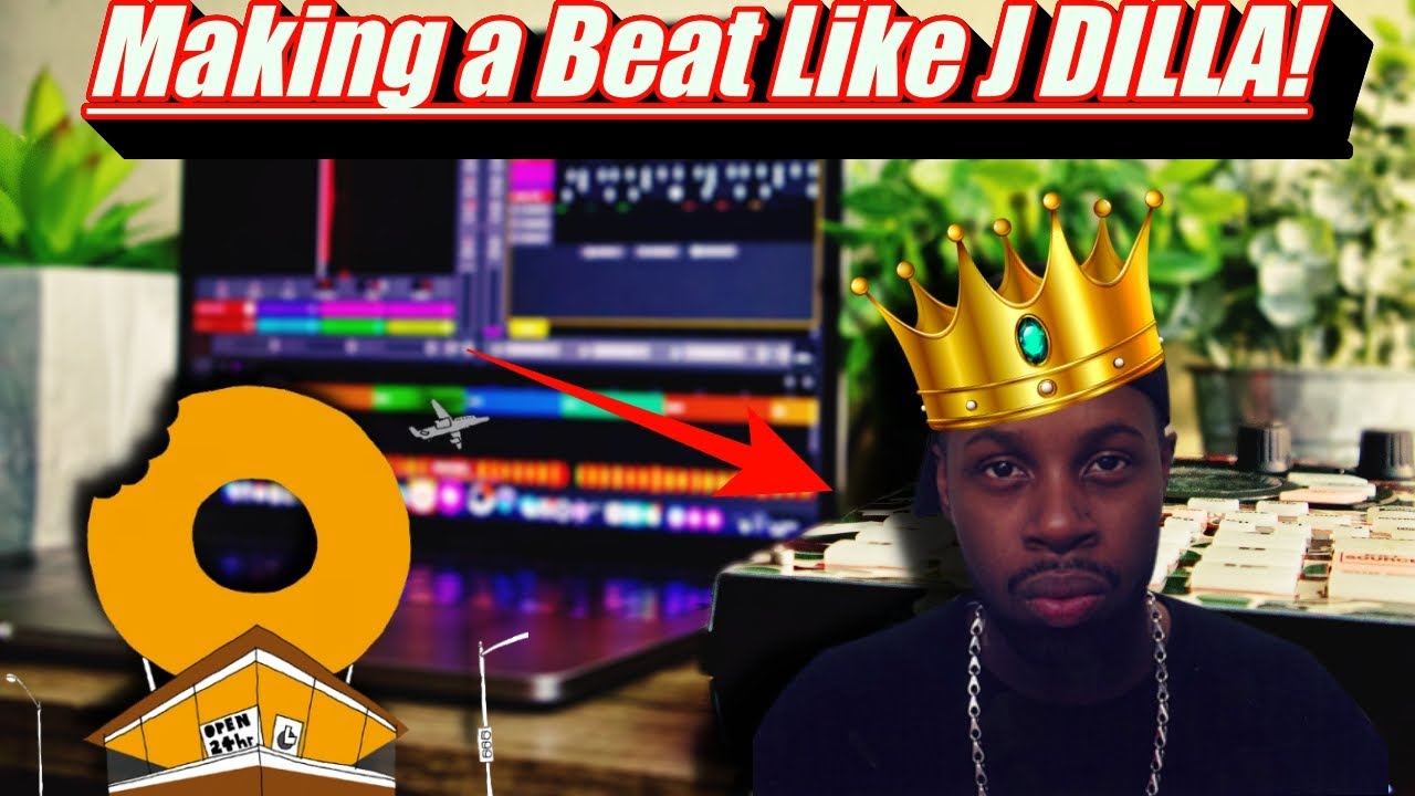 Создание бита в стиле бум-бэп от A J DILLA | Свинг, бас, барабаны ✅ | Serato Studio 2021