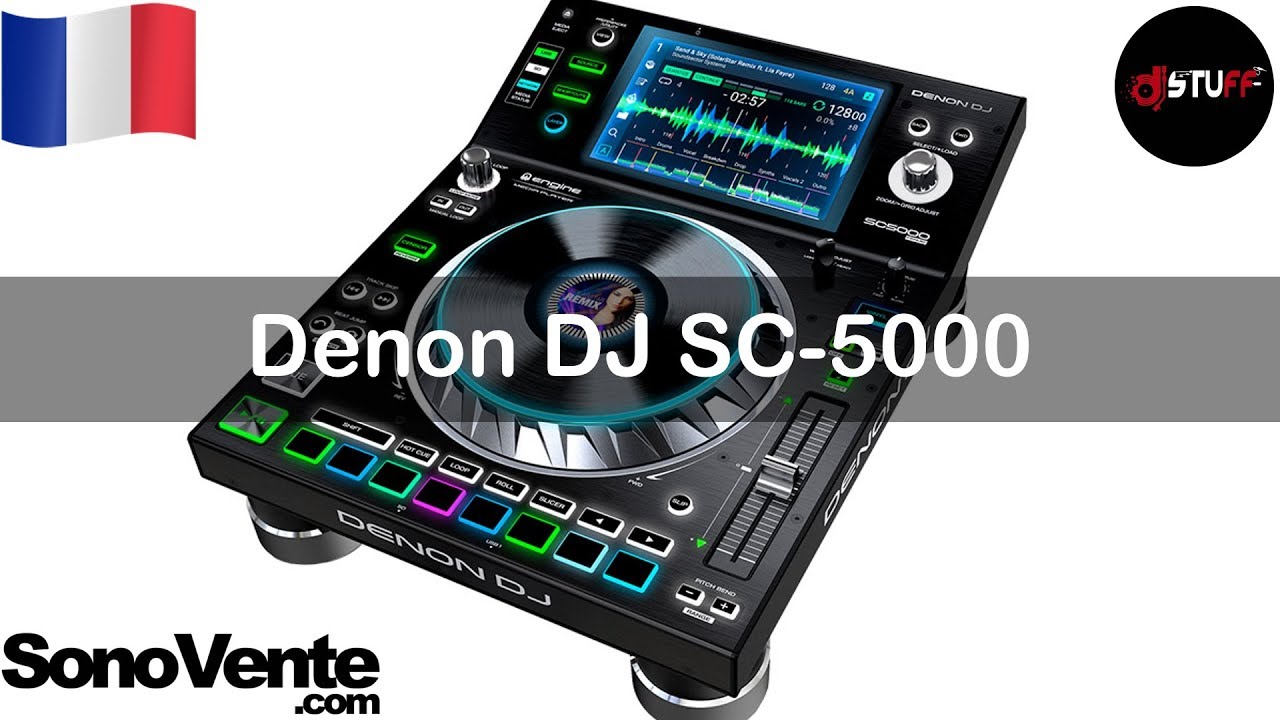 Demo Denon DJ SC5000 Prime ( for English see description or link in the video )