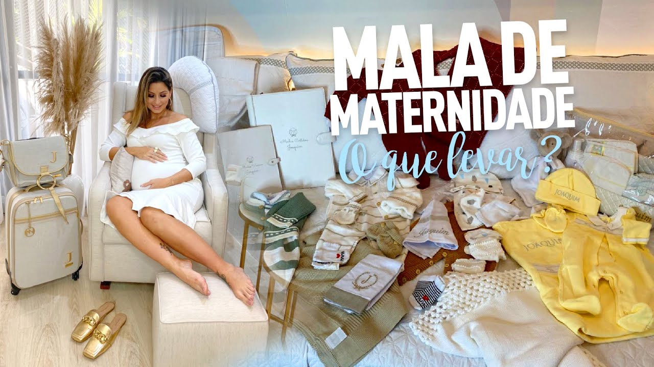 MALA MATERNIDADE DO BABYMINELLI 💙 Joaquim. O QUE LEVAR?